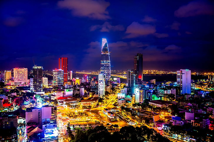 Một góc TP.Hồ Chí Minh về đêm