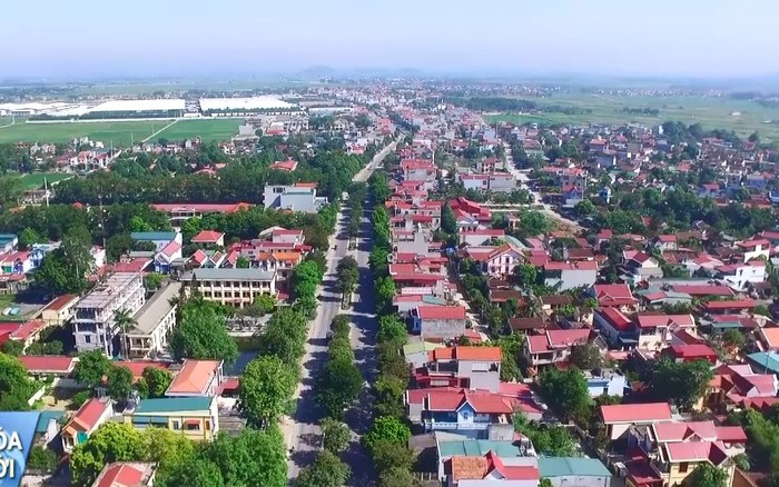 Một góc phố Kiểu, huyện Yên Định